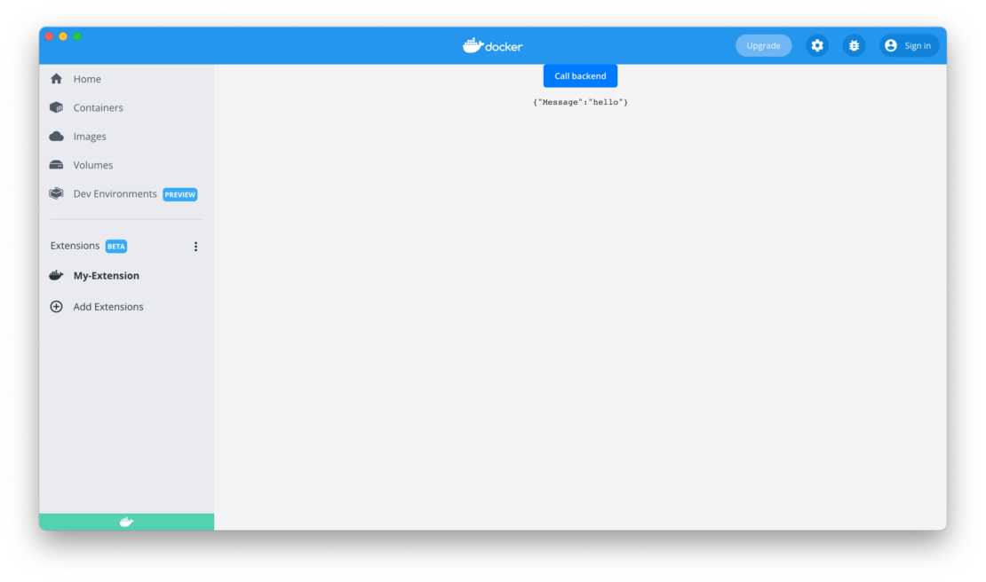 - Screenshot 2022 05 09 at 17.20.40 Docker Extensions Beta Screenshot